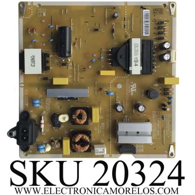 FUENTE DE PODER PARA TV LG / NUMERO DE PARTE EAY65149301 / LGP55T-19U1 / 65149301 / EAX68284301 / PANEL NC550DQG-AAHX1 / DISPLAY LC550DQJ (SM)(A1) / MODELOS 55UM7300PUA / 55UM7300AUE / 55UN7300AUD / 55UN7300PUF